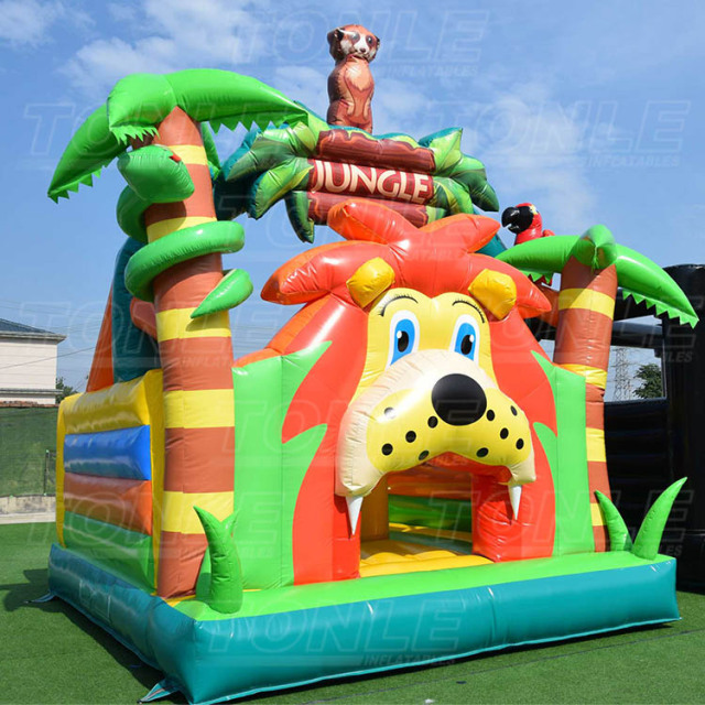 Animal park bounce house bouncy castle