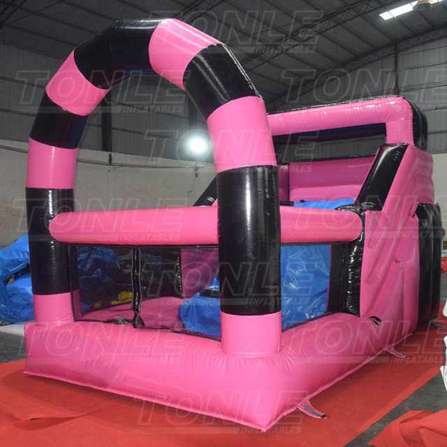 Children's mini inflatable dry slide for sale