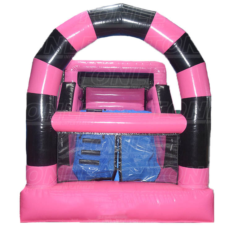 Children's mini inflatable dry slide for sale