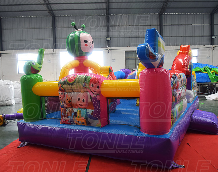 mini new design custom outdoor inflatable kids playground jumper castle moonwalk