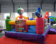 mini new design custom outdoor inflatable kids playground jumper castle moonwalk
