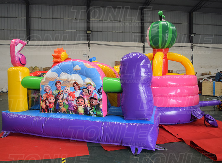 mini new design custom outdoor inflatable kids playground jumper castle moonwalk