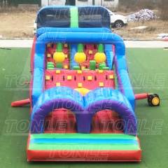 Commercial grade adult children inflatable obstacle course for sale
