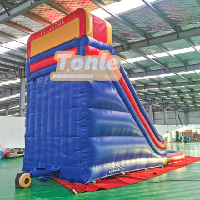 classic inflatable water slide with pool for sale