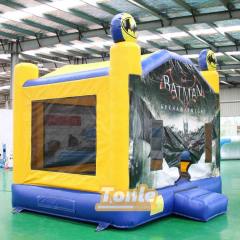 Batman themed children's inflatable bounce house jumping castle