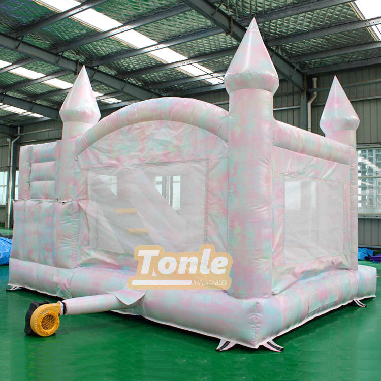 colorful inflatable bounce house slide combo for sale