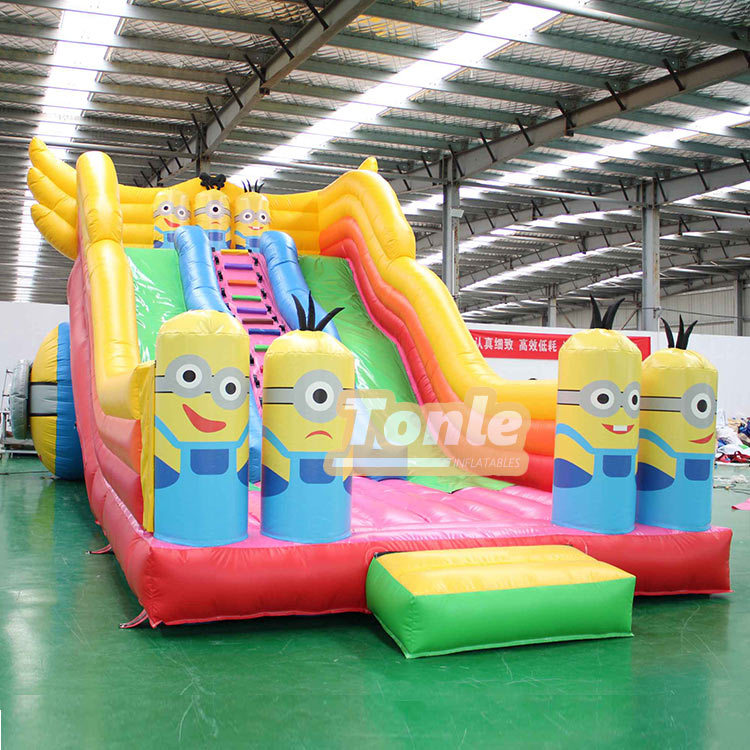 Custom Minions Theme Inflatable Slide