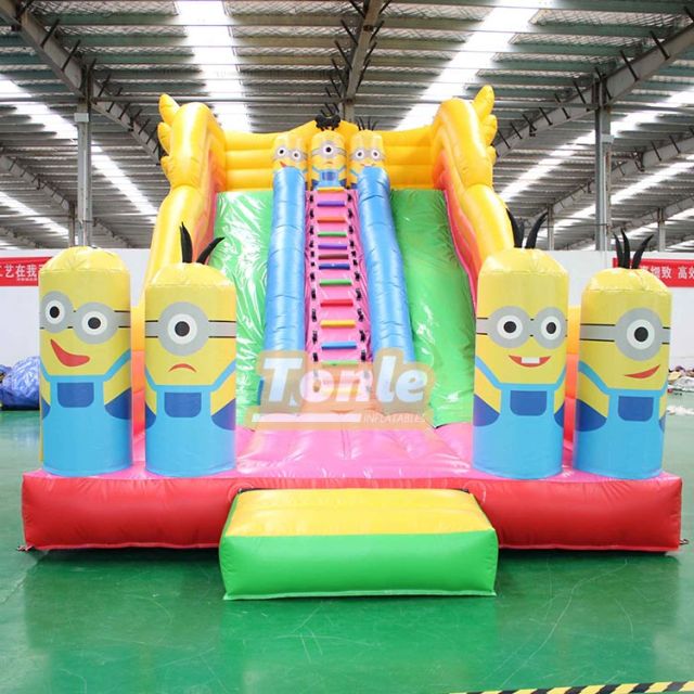 Custom Minions Theme Inflatable Slide