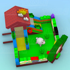 Custom Backyard Inflatable Playground