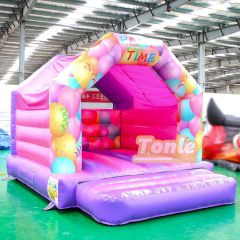Balloon themed inflatable jumping castle
