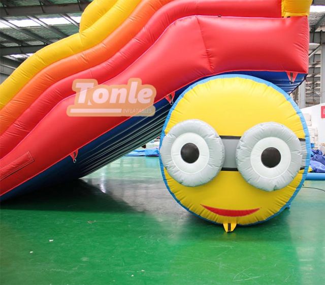 Custom Minions Theme Inflatable Slide