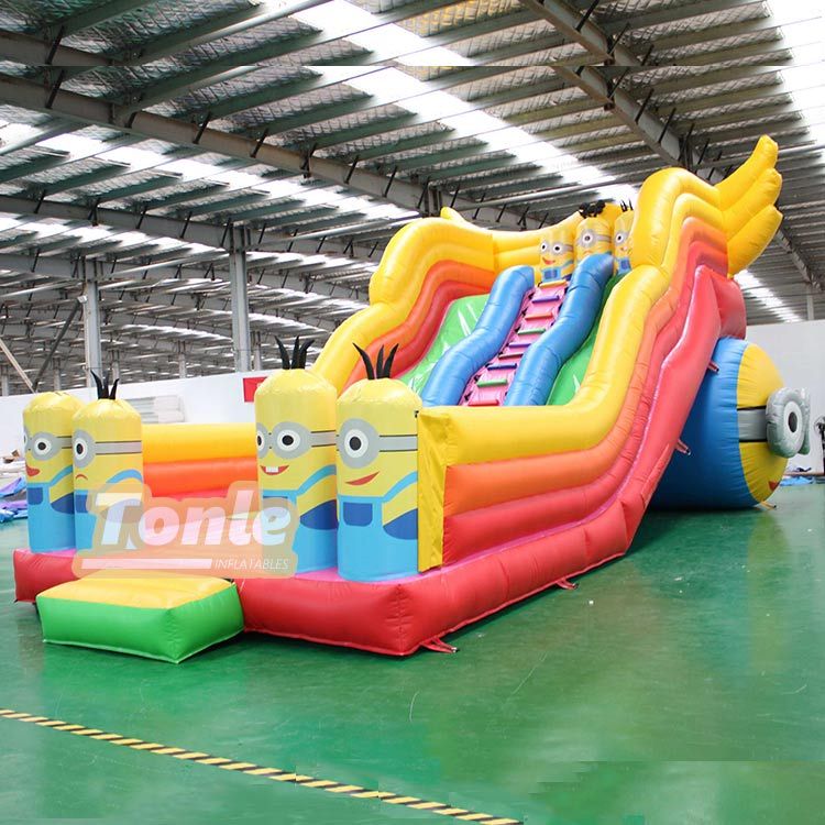 Custom Minions Theme Inflatable Slide