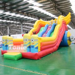 Custom Minions Theme Inflatable Slide