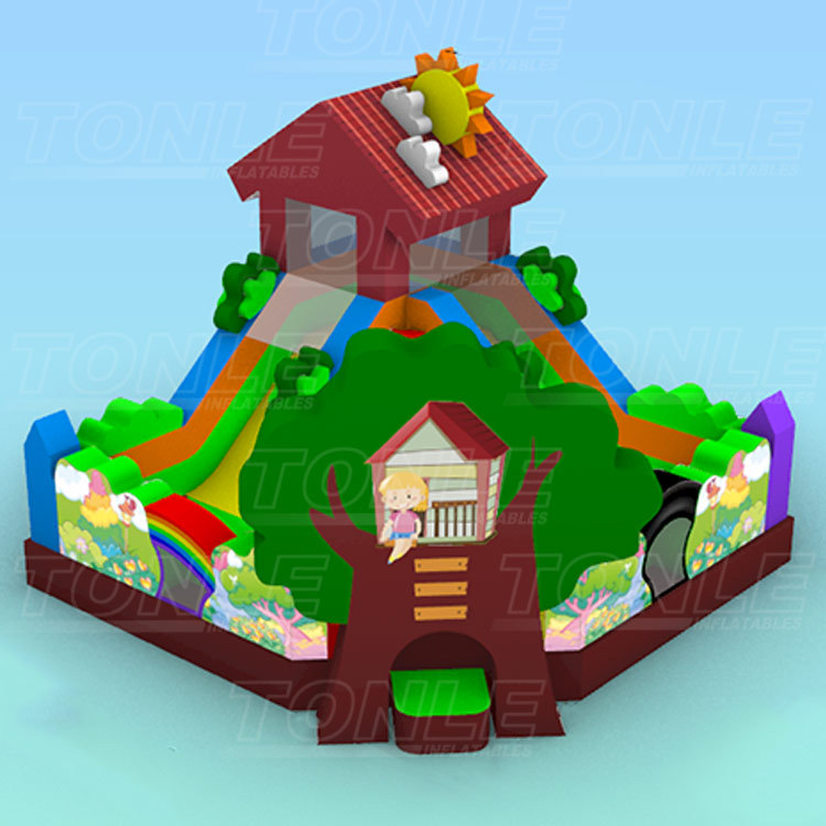 Custom Backyard Inflatable Playground