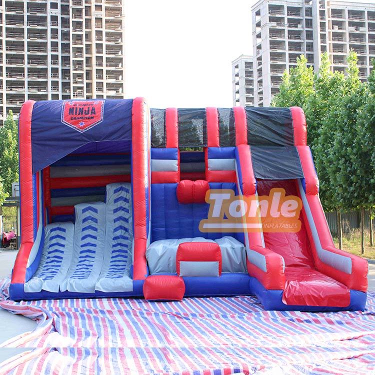 Inflatable Ninja Wall Sports Game Inflatable Slide