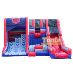 Inflatable Ninja Wall Sports Game Inflatable Slide