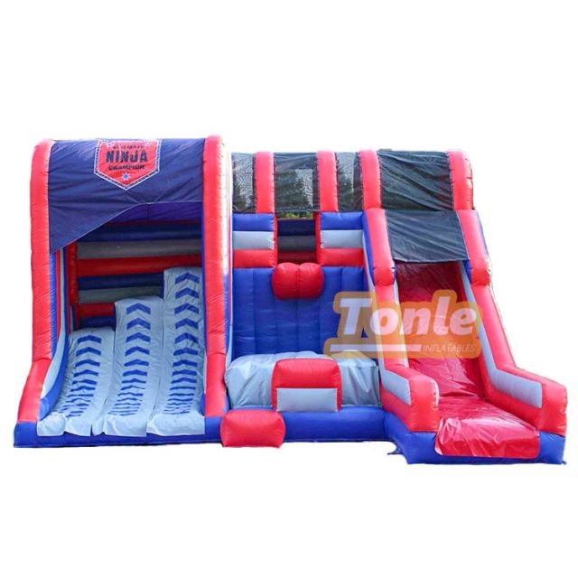 Inflatable Ninja Wall Sports Game Inflatable Slide