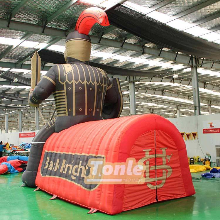 Black Knight Inflatable Sports Tunnel