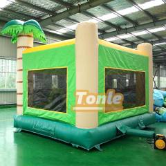 Tropical Palm Tree Themed Bounce House