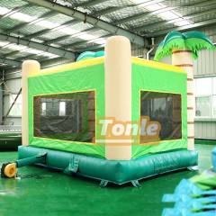 Tropical Palm Tree Themed Bounce House