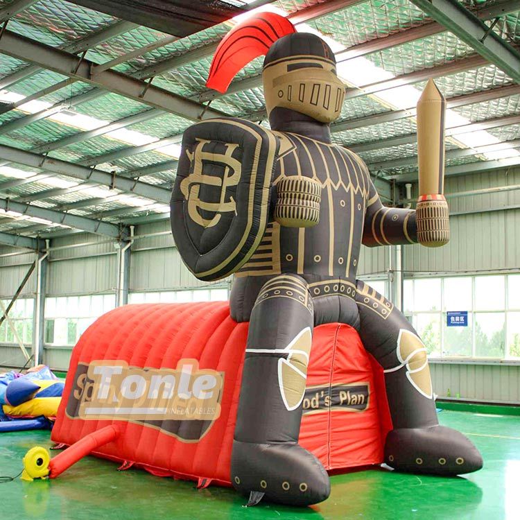 Black Knight Inflatable Sports Tunnel
