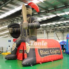 Black Knight Inflatable Sports Tunnel