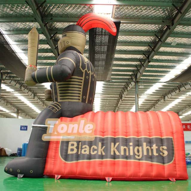 Black Knight Inflatable Sports Tunnel