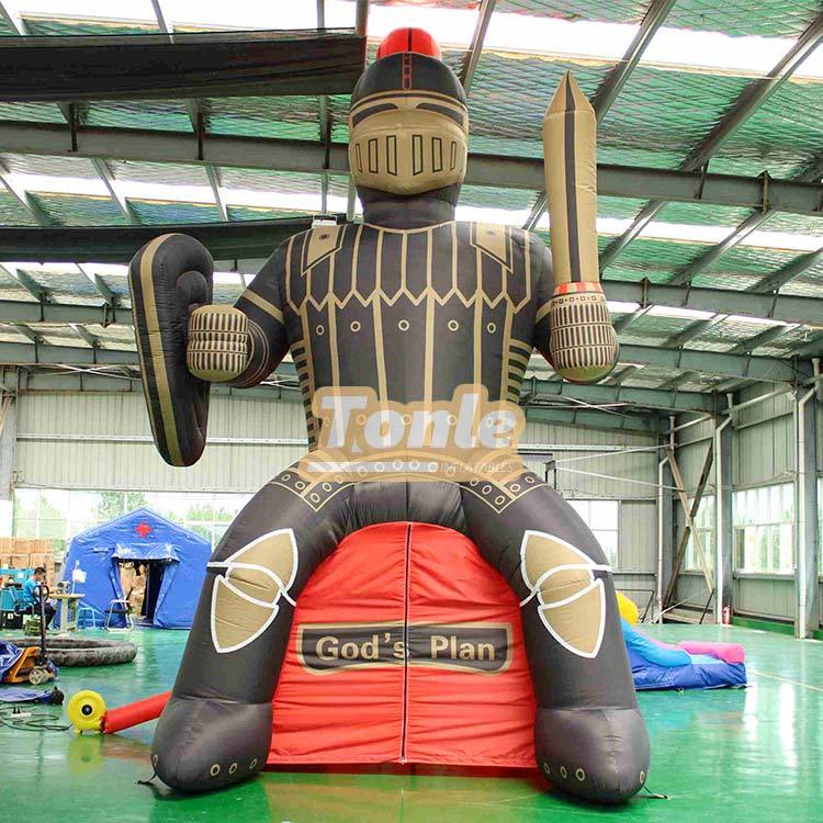 Black Knight Inflatable Sports Tunnel