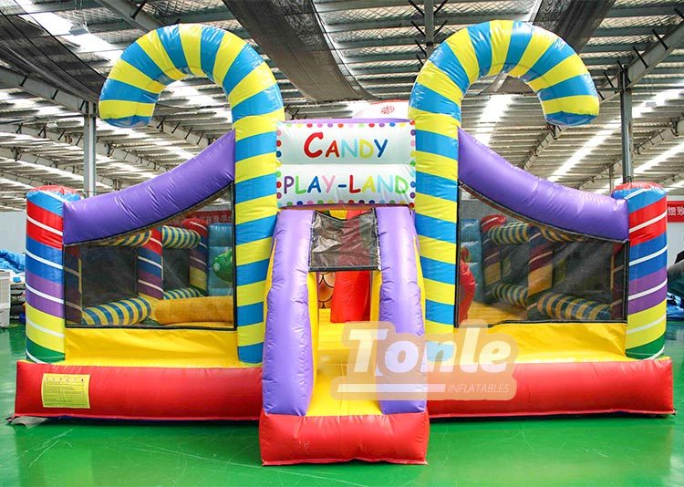 Candy play land Kids Bouncy Castle Bounce House For Sale