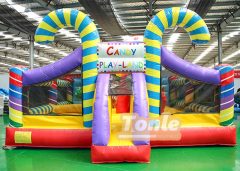 Candy play land Kids Bouncy Castle Bounce House For Sale