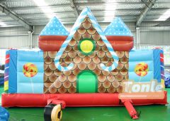 Candy play land Kids Bouncy Castle Bounce House For Sale