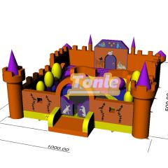 Custom inflatable castle inflatable playground
