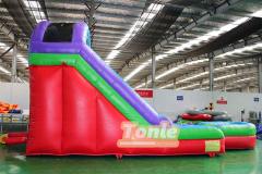 15FT Retro Rainbow Inflatable Water Slide