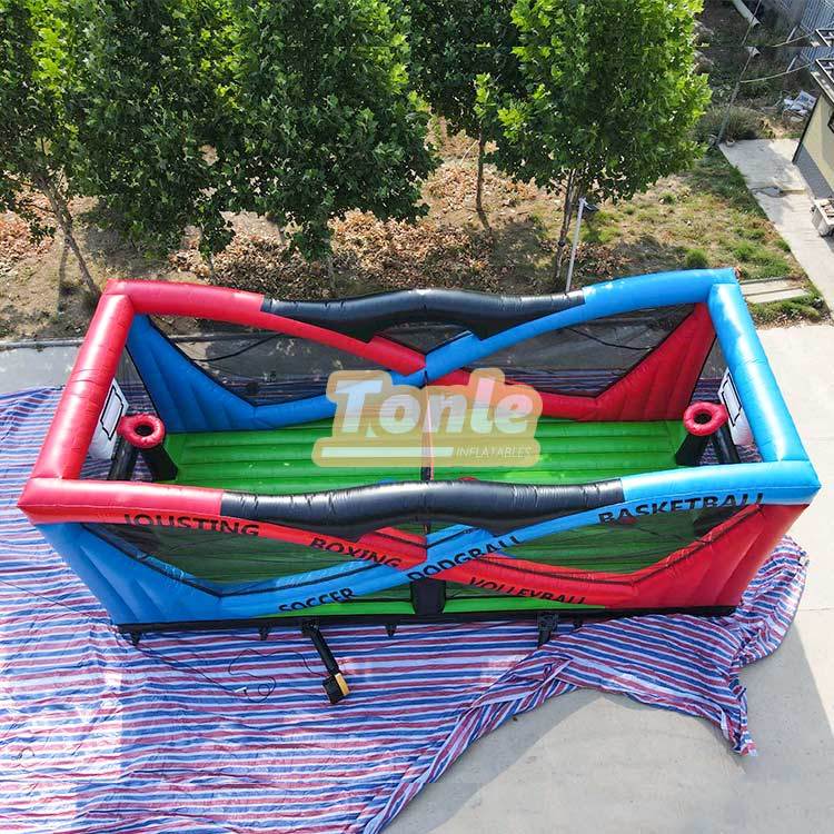 All-in-one inflatable sport playground