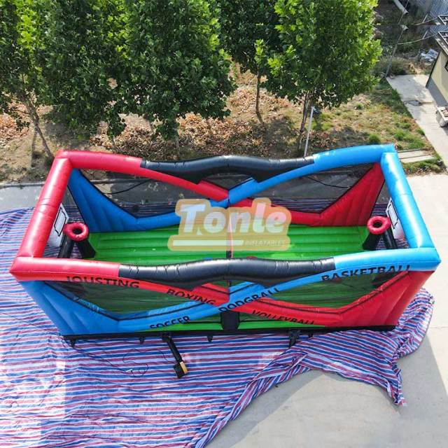 All-in-one inflatable sport playground