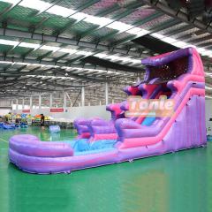 32FT Purple colorful water slide