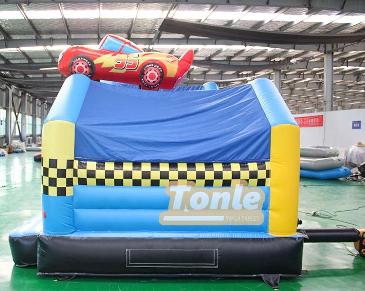 Sports car kart theme bouncy castle inflatable bounce house
