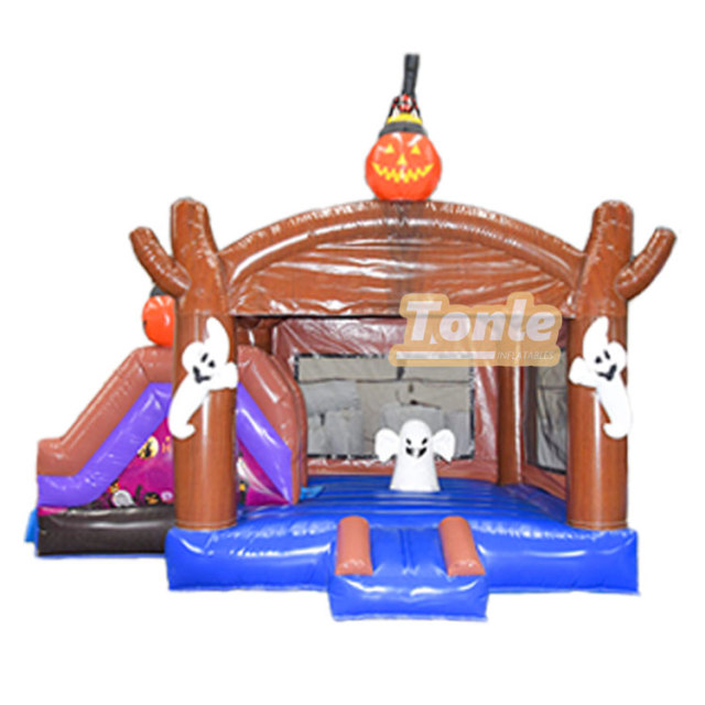 Halloween theme bouncy castle pumpkin decoration lamp