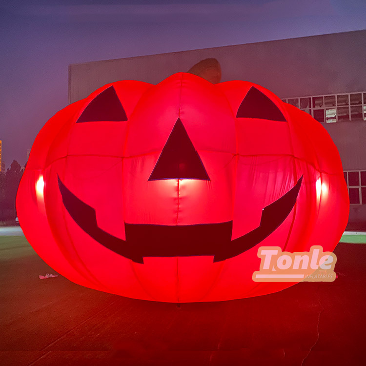 Halloween theme bouncy castle pumpkin decoration lamp