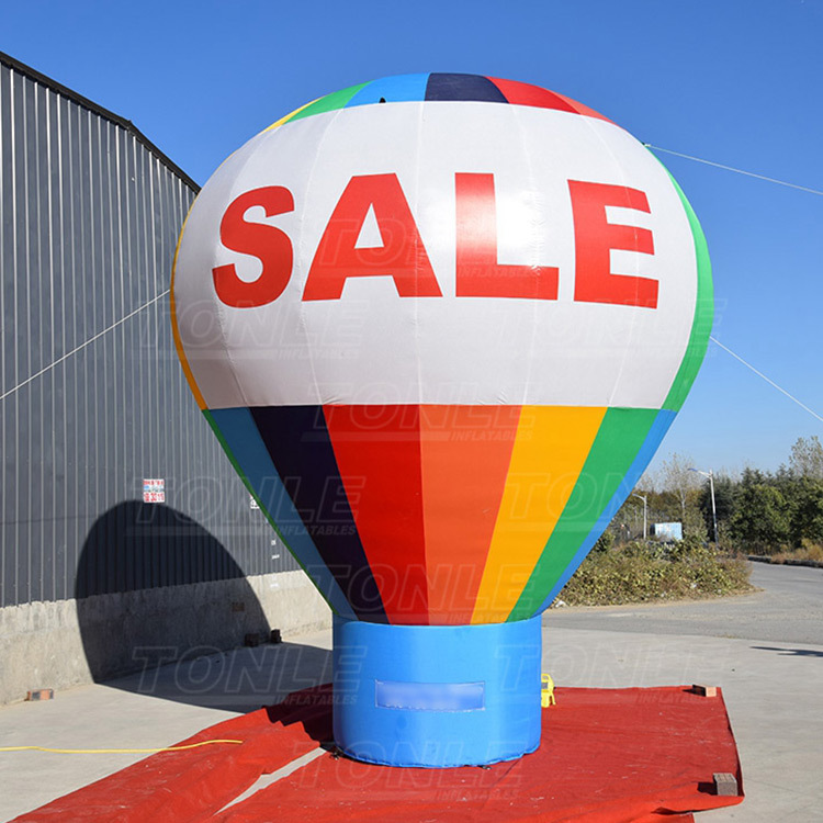 inflatable advertising hot air balloon