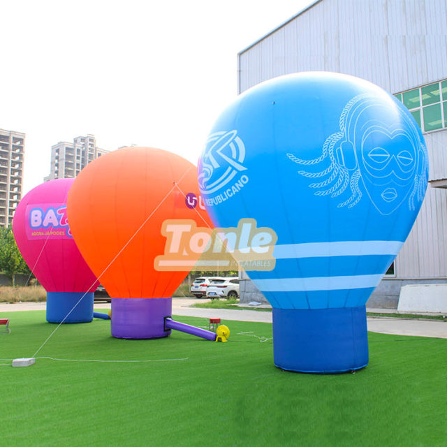inflatable advertising hot air balloon