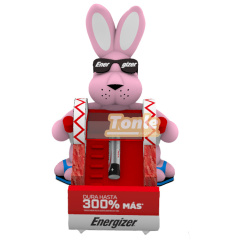 Inflatable energizer bunny cartoon inflatable rabbit slide
