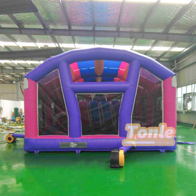Unicorn Themed Bouncy Castle Inflatable Bounce Playground Amusement Park