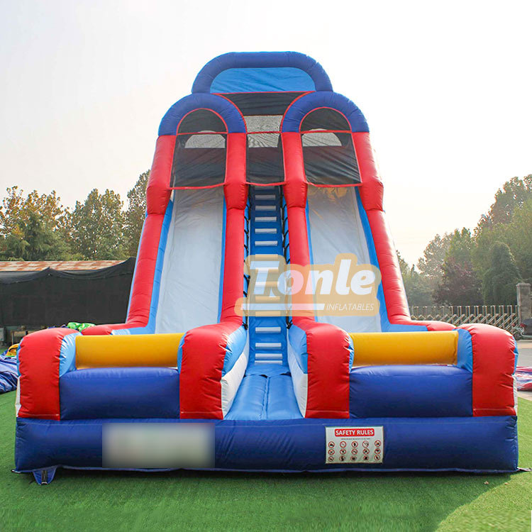 China factory manufactures 23FT large inflatable dry slide