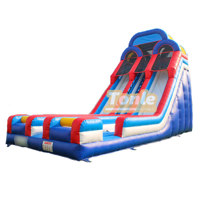 China factory manufactures 23FT large inflatable dry slide