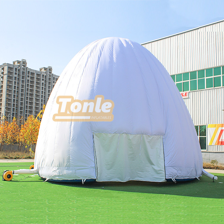 Custom White Inflatable Igloo Tent
