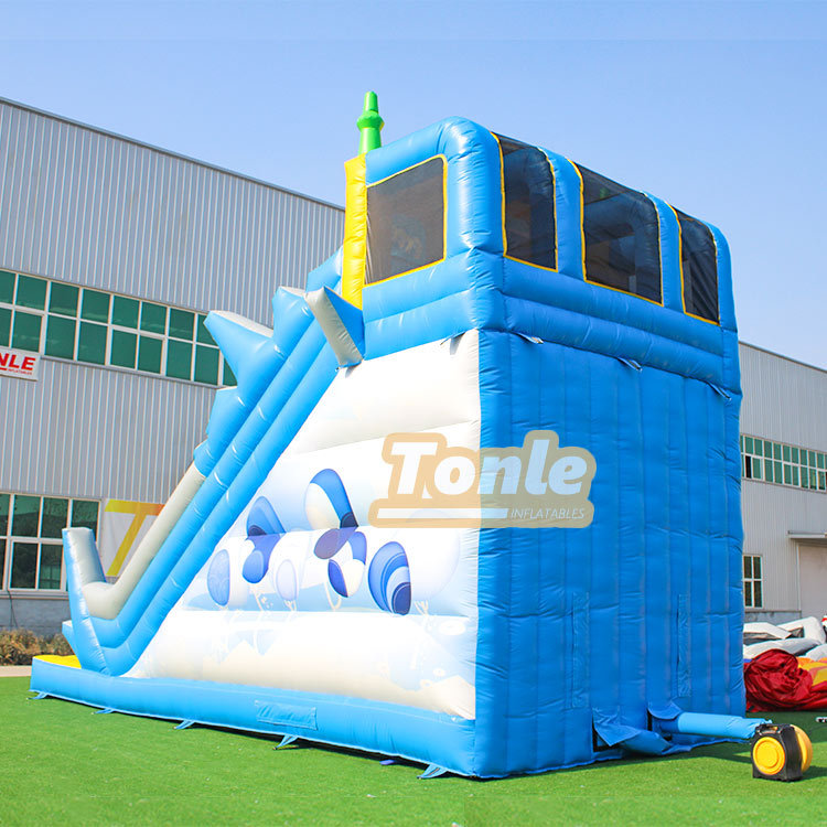 Customized animals inflatable slides for kids and adult
