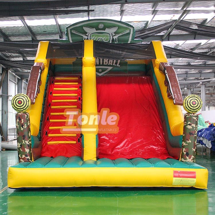 backshot theme inflatable slide