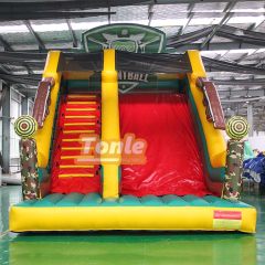 backshot theme inflatable slide