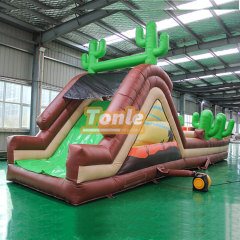 Cactus Western cowboy theme Rush Inflatable Obstacle course